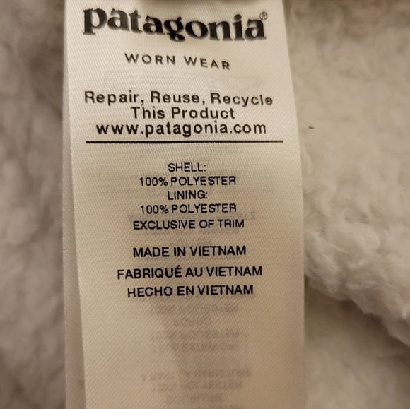 Patagonia ¼ Zip Up Pullover Medium - Picture 5 of 5
